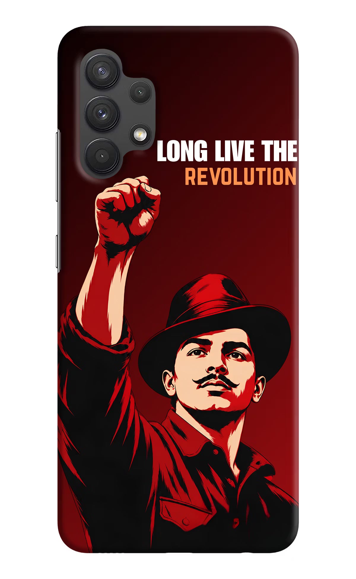 Bhagat Singh Revolution Samsung A32 4G Back Cover