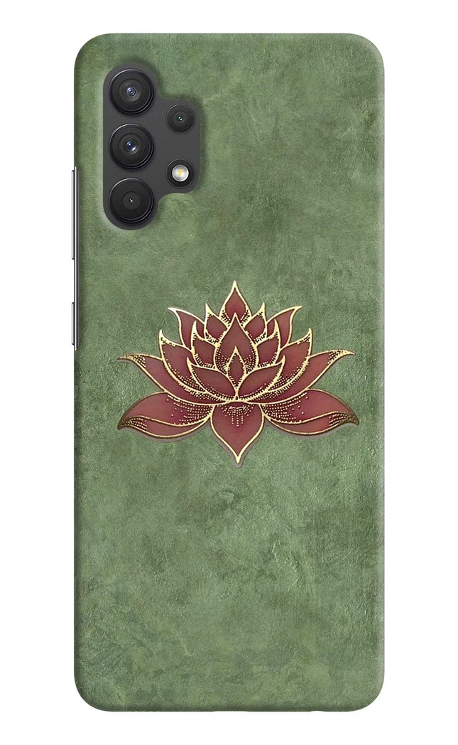Lotus Grace Samsung A32 4G Hard Case Back Cover by Casekaro