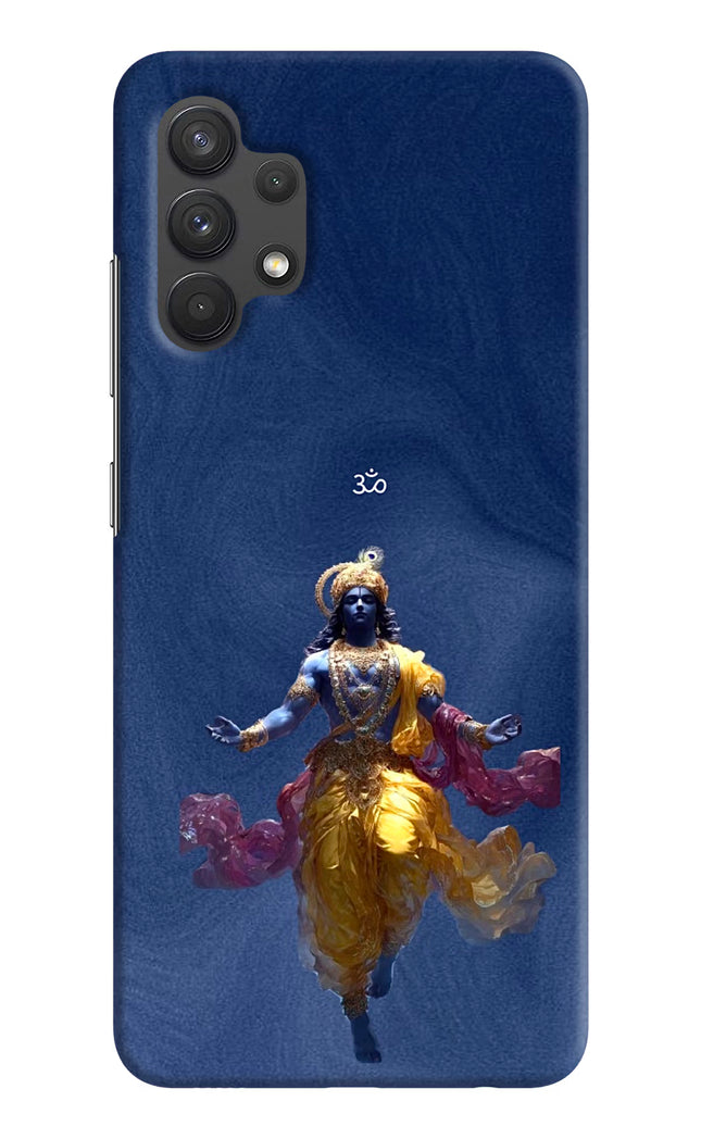 Cosmic Krishna Samsung A32 4G Hard Case Back Cover by Casekaro