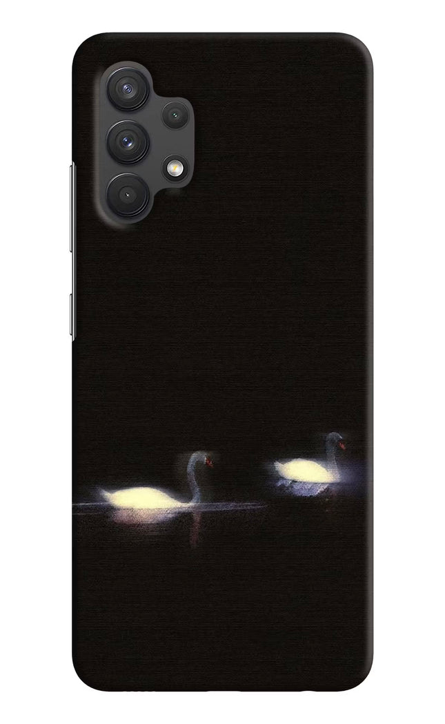 Silent Swans Samsung A32 4G Hard Case Back Cover by Casekaro