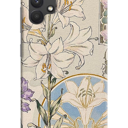 White Lily Samsung A32 4G Back Cover