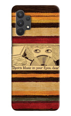 Vinyl Stripes Samsung A32 4G Back Cover