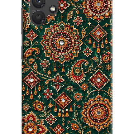 Green Pataka Samsung A32 4G Back Cover