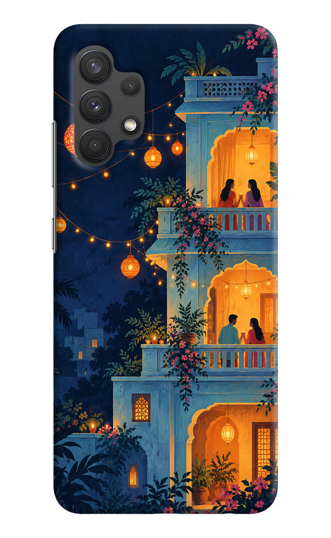 Balcony Glow Samsung A32 4G Hard Case Back Cover by Casekaro