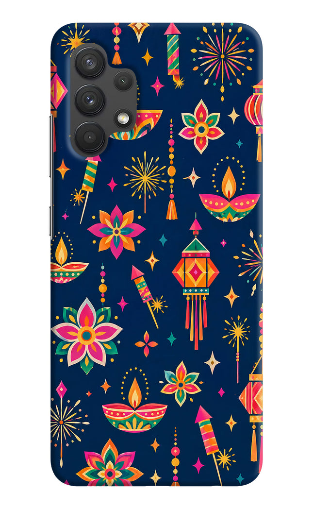 Festive Pop Samsung A32 4G Hard Case Back Cover by Casekaro