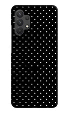 White Dots Samsung A32 4G Pop Case by Casekaro
