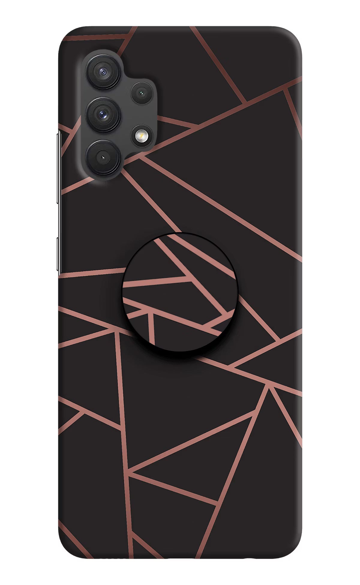 Geometric Pattern Samsung A32 4G Pop Case by Casekaro