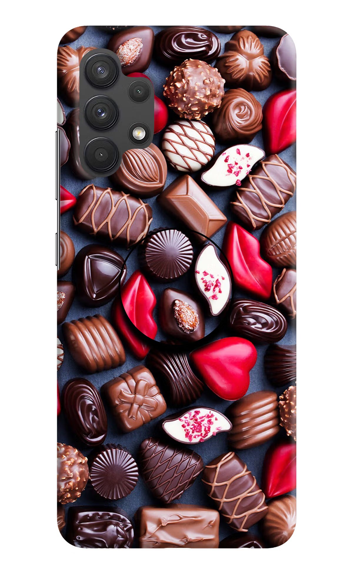 Chocolates Samsung A32 4G Pop Case by Casekaro