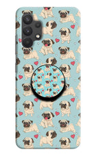Pug Dog Samsung A32 4G Pop Case by Casekaro
