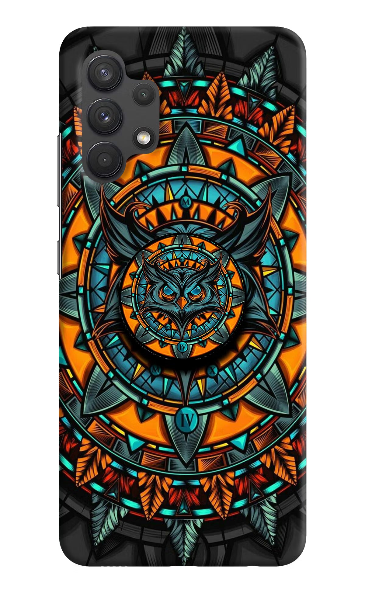 Angry Owl Samsung A32 4G Pop Case by Casekaro