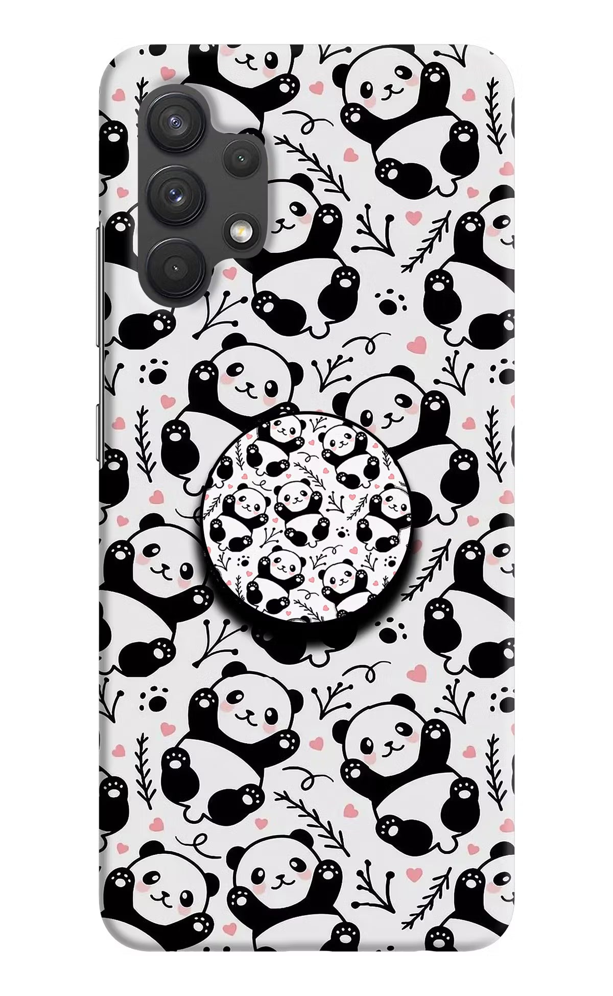 Cute Panda Samsung A32 4G Pop Case by Casekaro