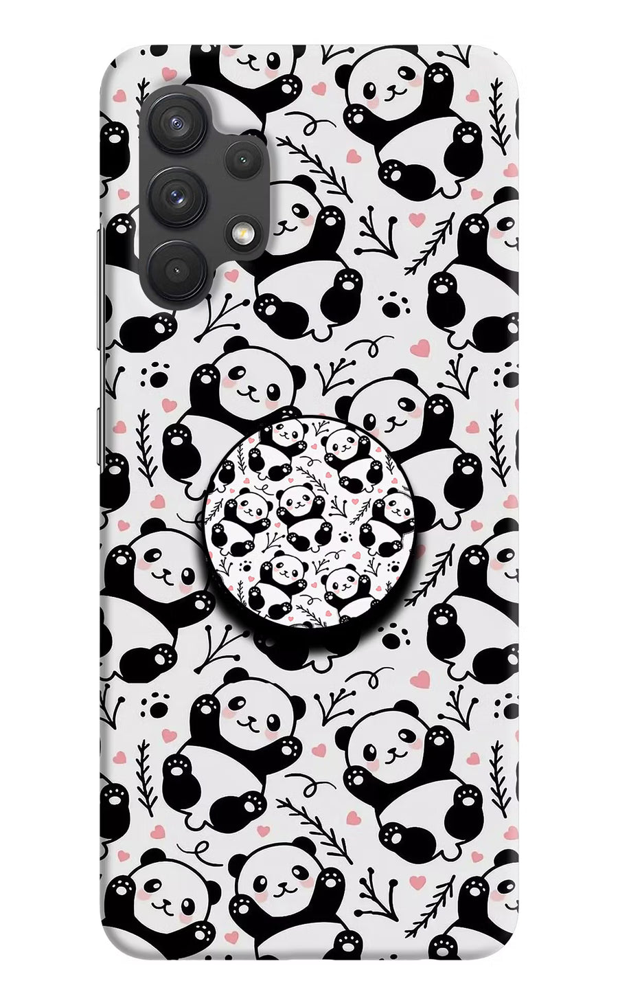 Cute Panda Samsung A32 4G Pop Case, Hard case