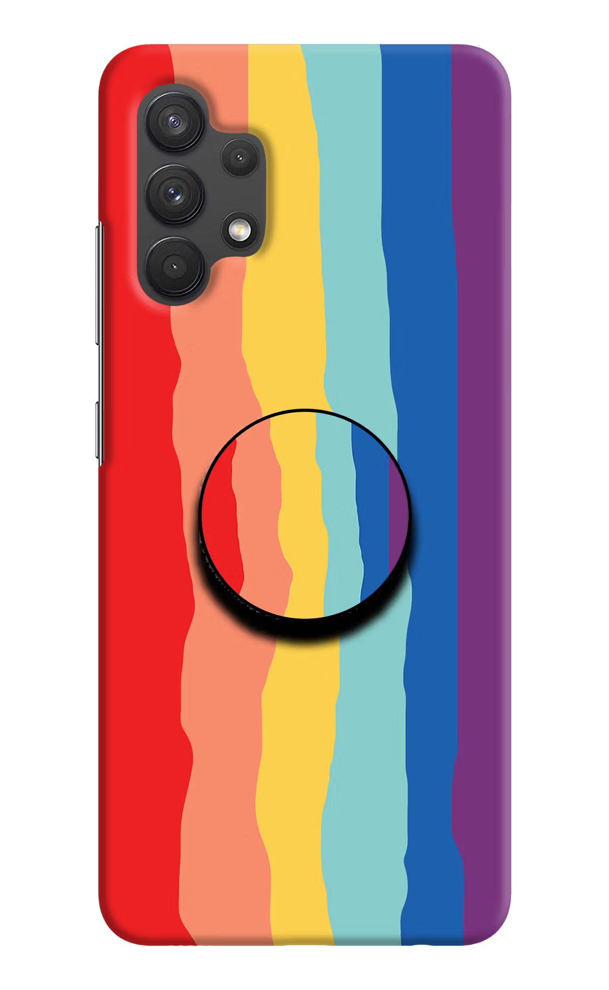 Rainbow Samsung A32 4G Pop Case by Casekaro
