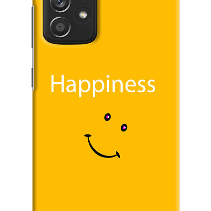 Happiness With Smiley Samsung A52/A52s 5G Hard Case Back Cover by Casekaro