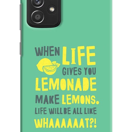 Quote Samsung A52/A52s 5G Hard Case Back Cover by Casekaro