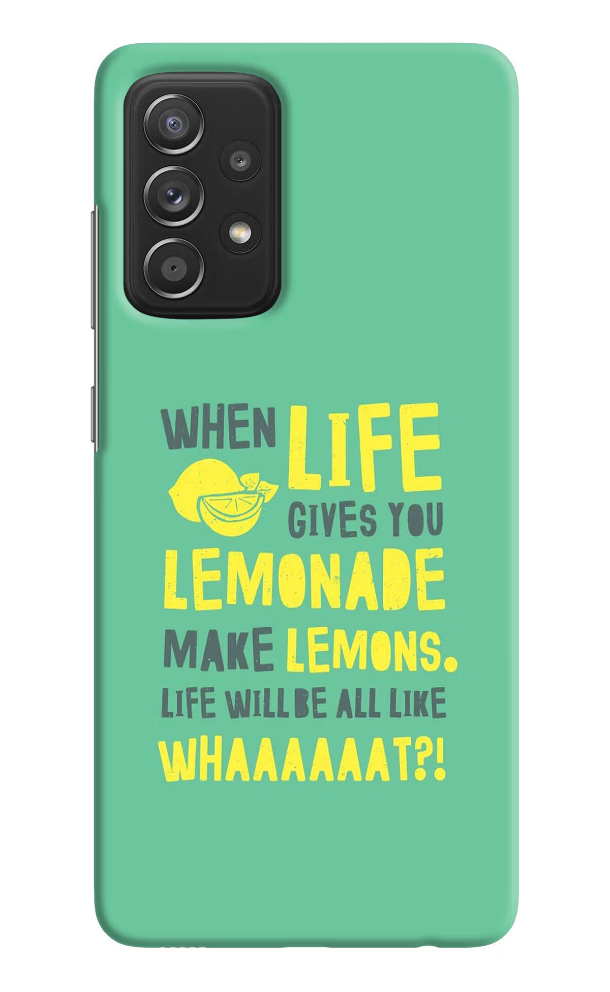 Quote Samsung A52/A52s 5G Hard Case Back Cover by Casekaro