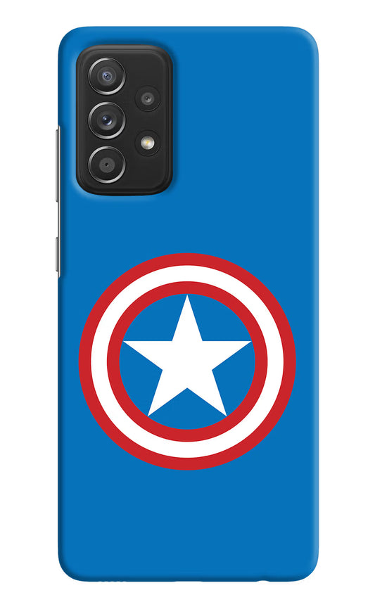 Captain America Logo Samsung A52/A52s 5G Hard Case Back Cover by Casekaro