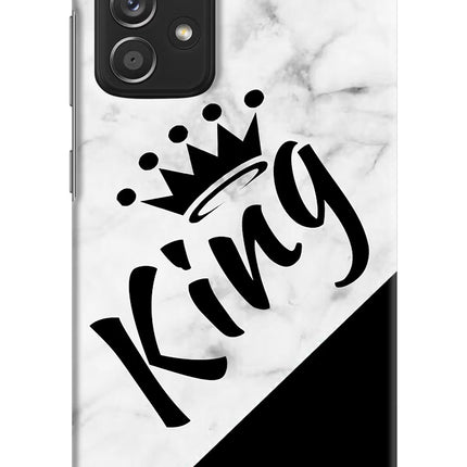 King Samsung A52/A52s 5G Hard Case Back Cover by Casekaro