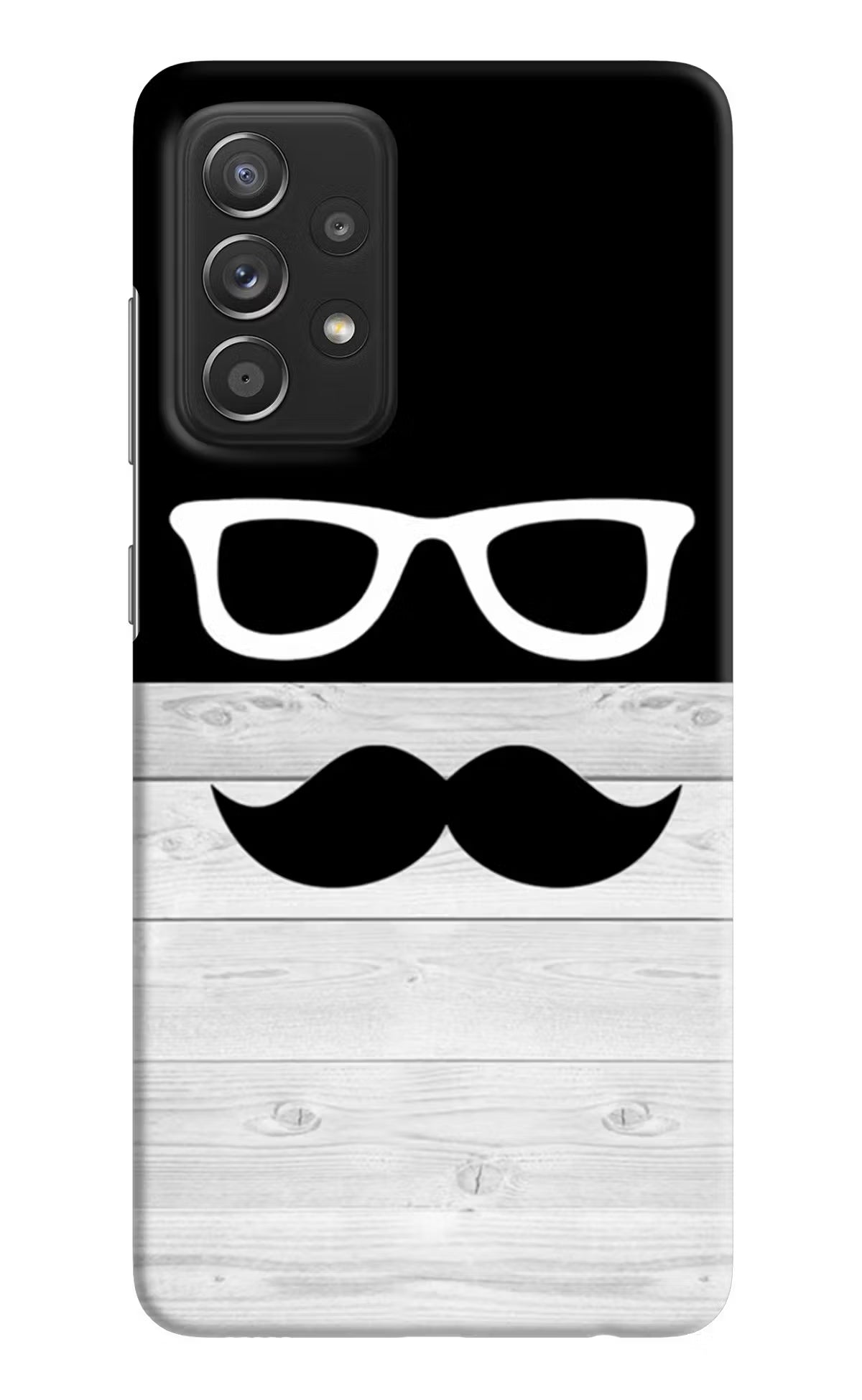 Mustache Samsung A52/A52s 5G Hard Case Back Cover by Casekaro