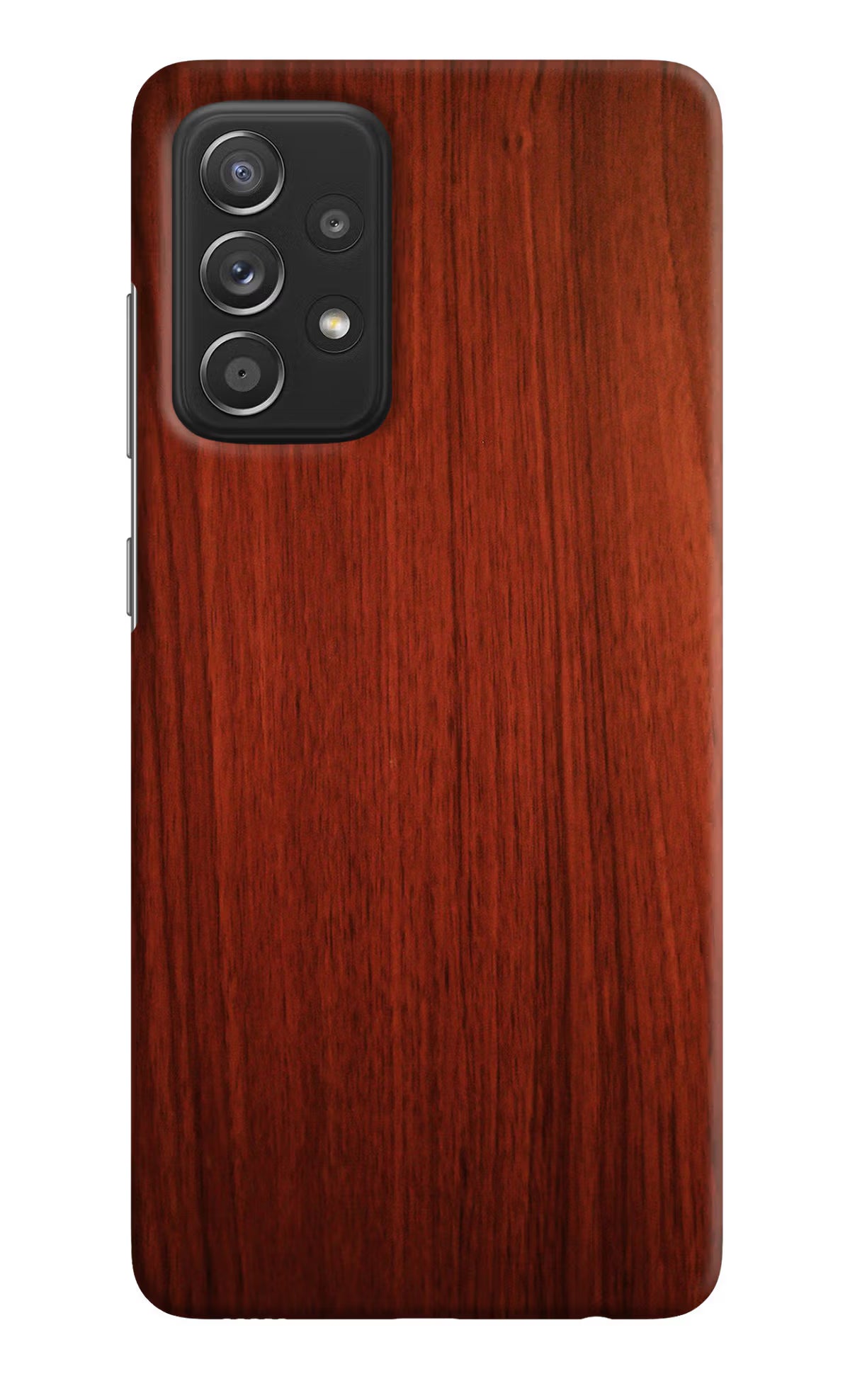Wooden Plain Pattern Samsung A52/A52s 5G Hard Case Back Cover by Casekaro
