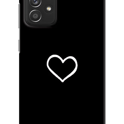 Heart Samsung A52/A52s 5G Hard Case Back Cover by Casekaro