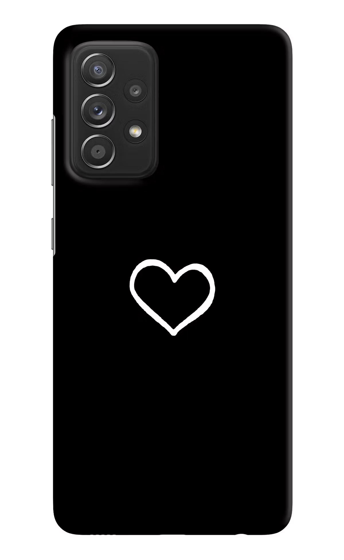 Heart Samsung A52/A52s 5G Hard Case Back Cover by Casekaro
