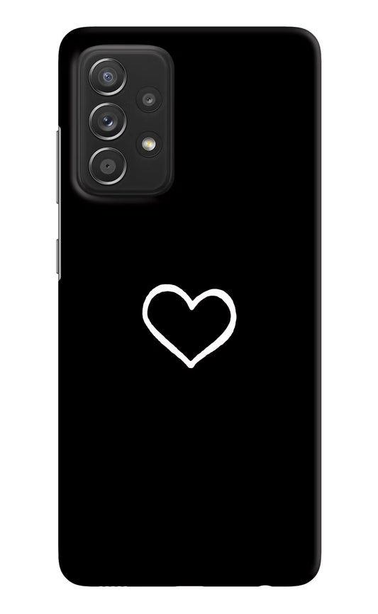 Heart Samsung A52/A52s 5G Hard Case Back Cover by Casekaro