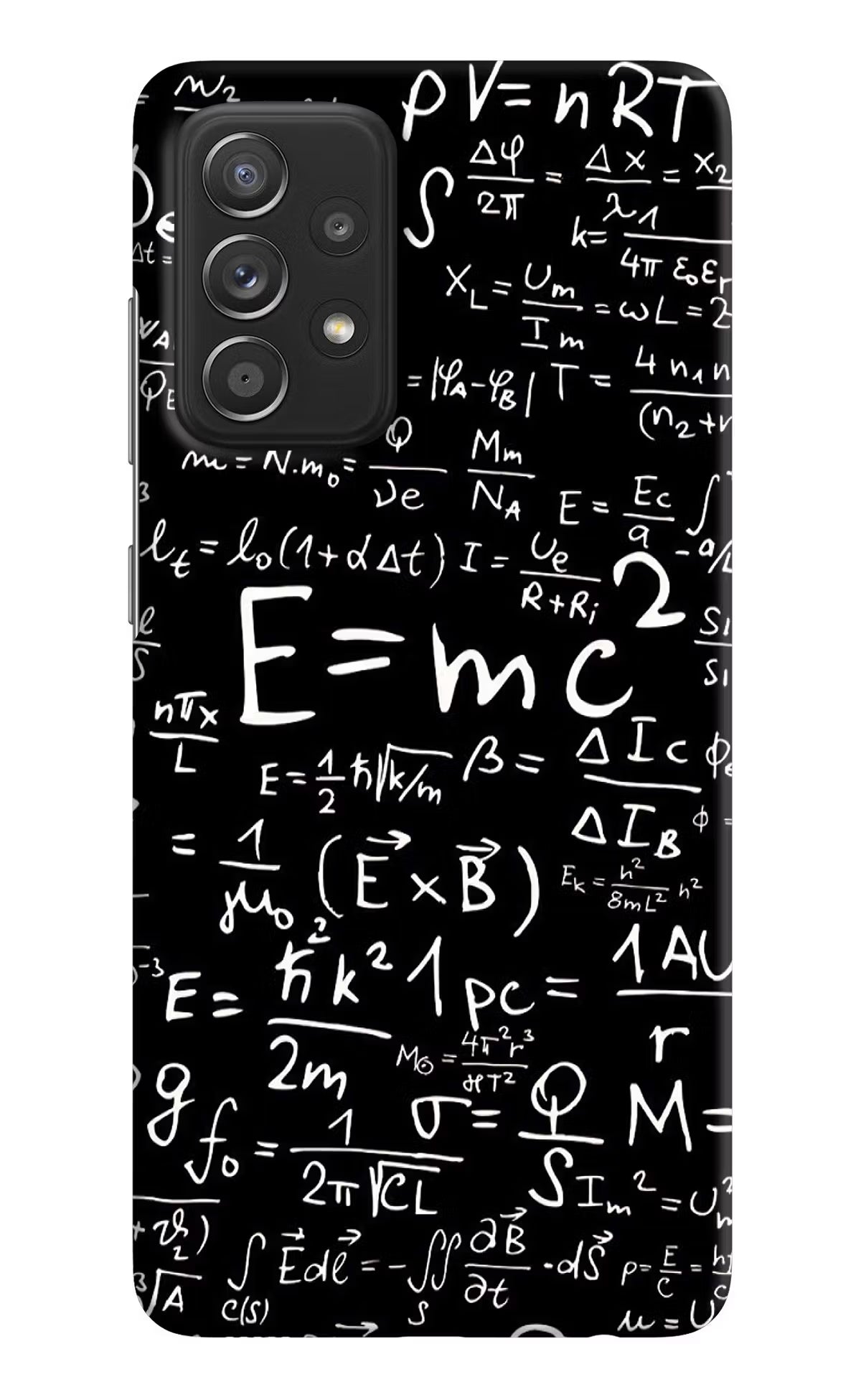 Physics Formula Samsung A52/A52s 5G Hard Case Back Cover by Casekaro