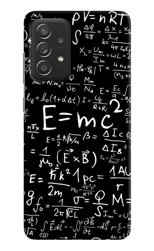 Physics Formula Samsung A52/A52s 5G Hard Case Back Cover by Casekaro