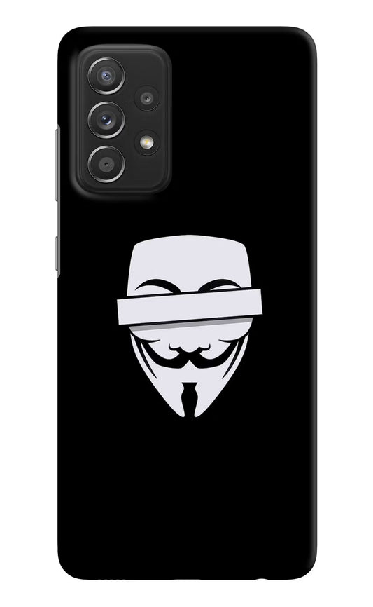 Anonymous Face Samsung A52/A52s 5G Hard Case Back Cover by Casekaro