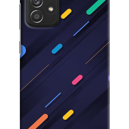 Abstract Design Samsung A52/A52s 5G Hard Case Back Cover by Casekaro