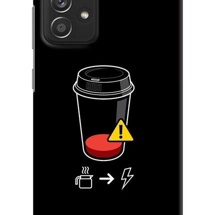 Coffee Samsung A52/A52s 5G Hard Case Back Cover by Casekaro