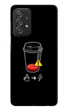 Coffee Samsung A52/A52s 5G Hard Case Back Cover by Casekaro