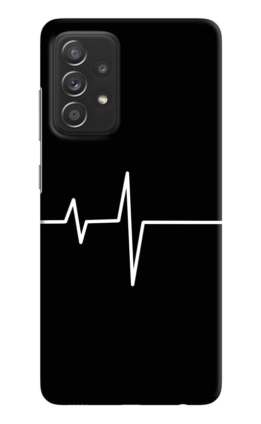 Heart Beats Samsung A52/A52s 5G Hard Case Back Cover by Casekaro