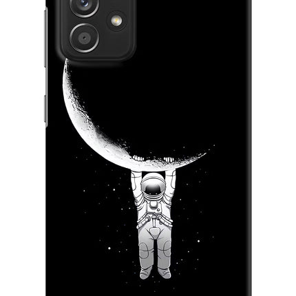 Moon Space Samsung A52/A52s 5G Hard Case Back Cover by Casekaro