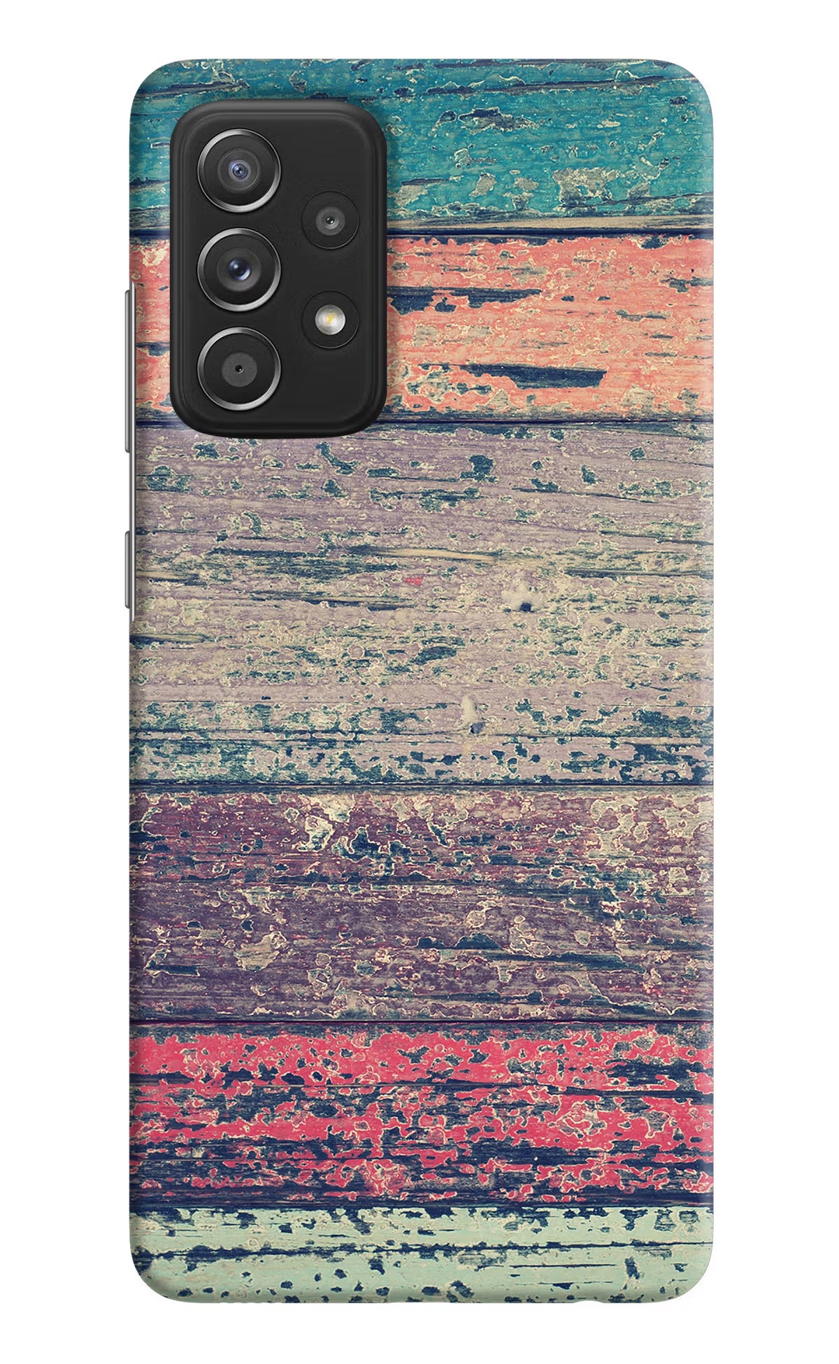 Colourful Wall Samsung A52/A52s 5G Hard Case Back Cover by Casekaro