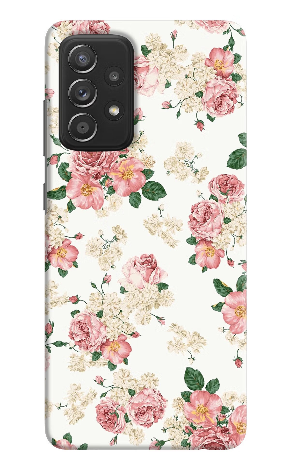 Flowers Samsung A52/A52s 5G Hard Case Back Cover by Casekaro