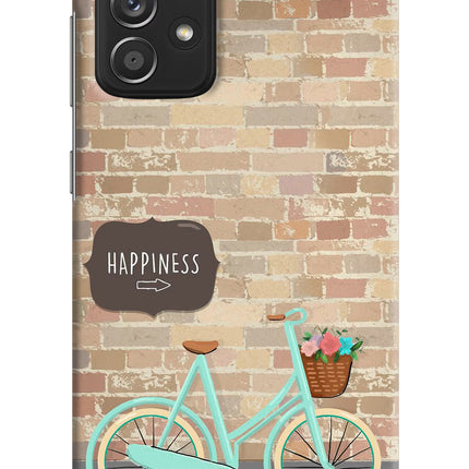 Happiness Artwork Samsung A52/A52s 5G Hard Case Back Cover by Casekaro