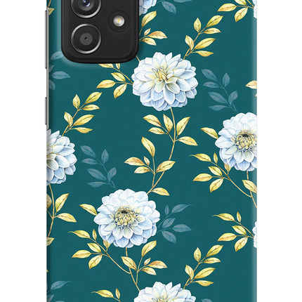 Flowers Samsung A52/A52s 5G Hard Case Back Cover by Casekaro