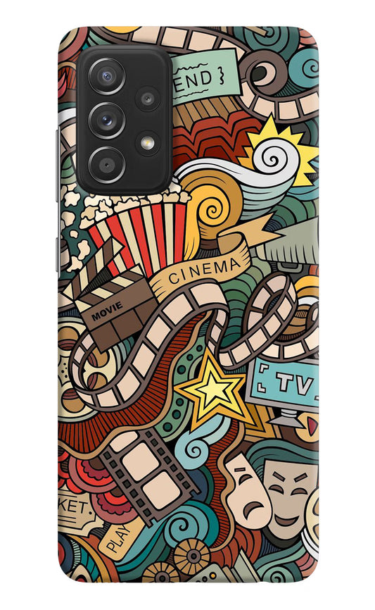 Cinema Abstract Samsung A52/A52s 5G Hard Case Back Cover by Casekaro