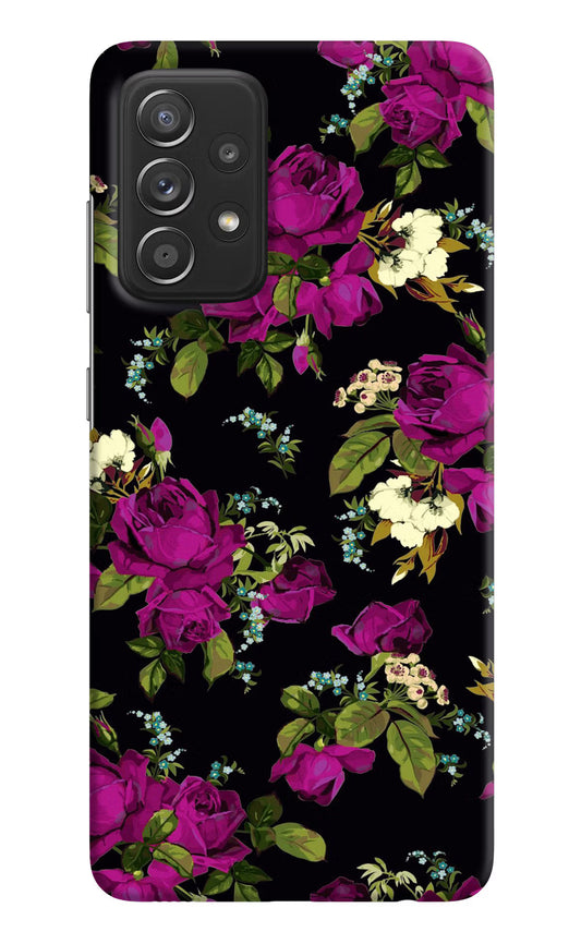 Flowers Samsung A52/A52s 5G Hard Case Back Cover by Casekaro