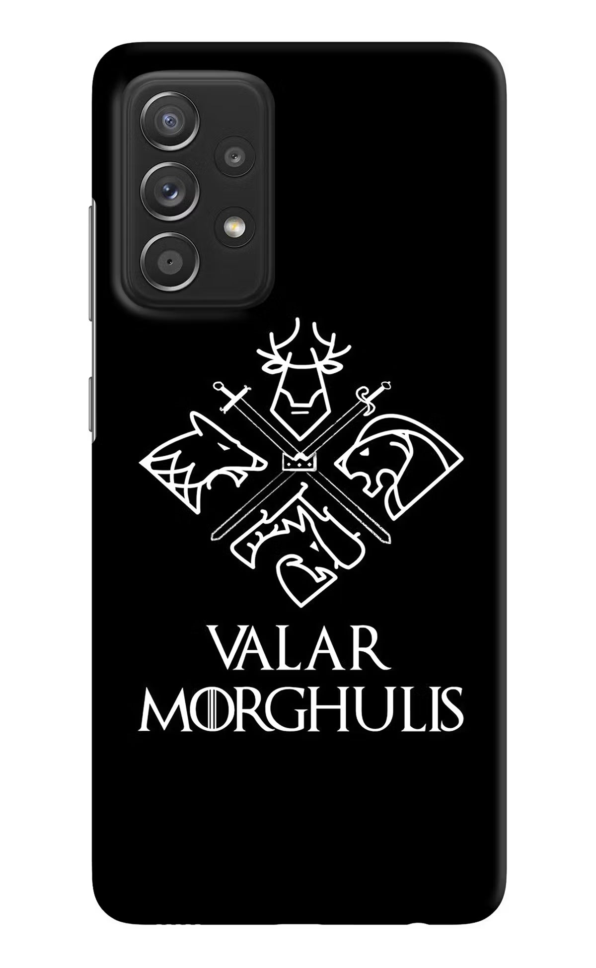 Valar Morghulis | Game Of Thrones Samsung A52/A52s 5G Hard Case Back Cover by Casekaro