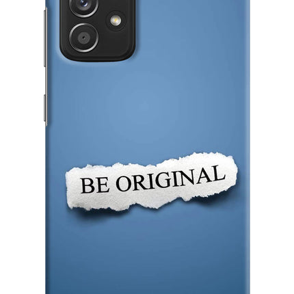 Be Original Samsung A52/A52s 5G Hard Case Back Cover by Casekaro