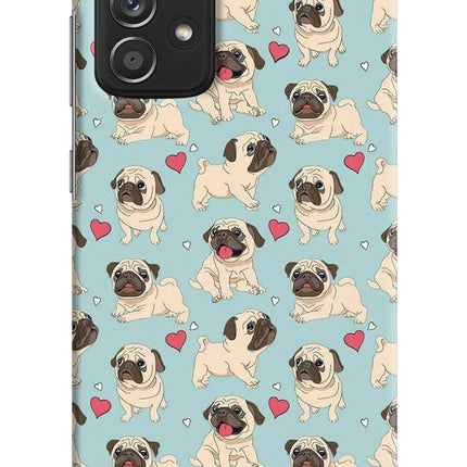 Pug Dog Samsung A52/A52s 5G Hard Case Back Cover by Casekaro