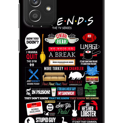 FRIENDS Samsung A52/A52s 5G Hard Case Back Cover by Casekaro