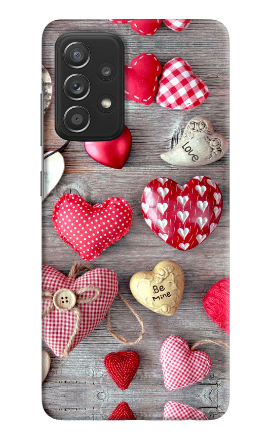 Love Wallpaper Samsung A52/A52s 5G Hard Case Back Cover by Casekaro