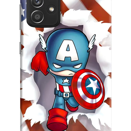 Captain America Samsung A52/A52s 5G Hard Case Back Cover by Casekaro