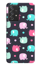 Elephants Samsung A52/A52s 5G Hard Case Back Cover by Casekaro