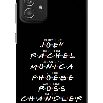 FRIENDS Character Samsung A52/A52s 5G Hard Case Back Cover by Casekaro