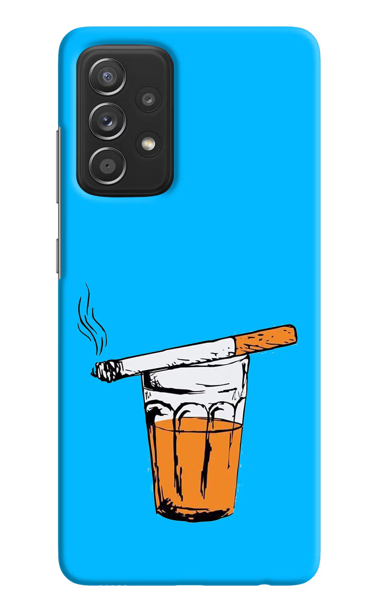 Chai Sutta Samsung A52/A52s 5G Hard Case Back Cover by Casekaro